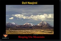 Sleeping Ute Mountain Poster Preview